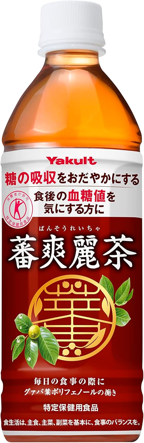 [トクホ] ヤクルト 蕃爽麗茶 500ml×24本
