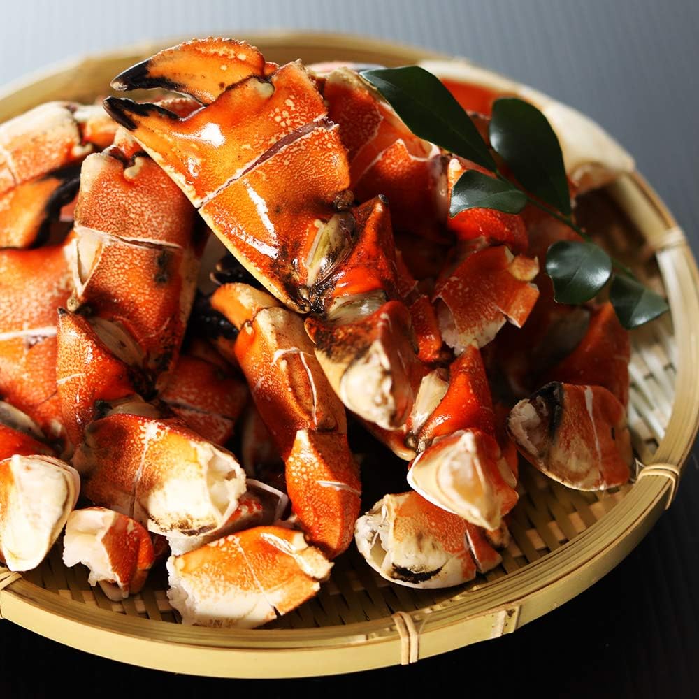 ますよね【新感覚アメリカで大流行】ボイルジョナクラブスナップ＆イート(切り目入り イチョウガニ)1kg前後 蟹